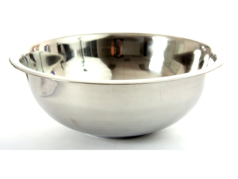 Stainless Steel Footed Bowl - 8 Qrt 34 cm
