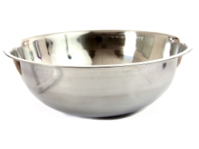 Stainless Steel Footed Bowl  - 17.5 Qrt 44 cm