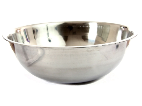 Stainless Steel Footed Bowl - 17.5 Qrt 44 cm