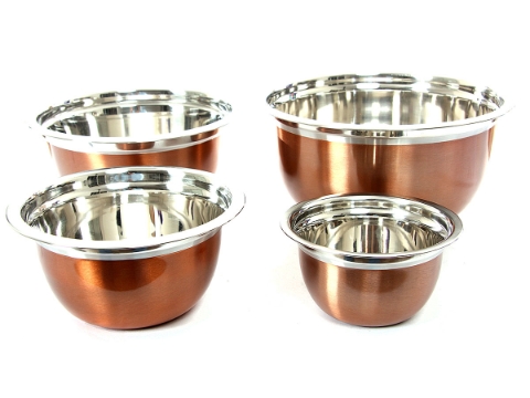 Stainless Steel German Bowl - 4 Pcs Set