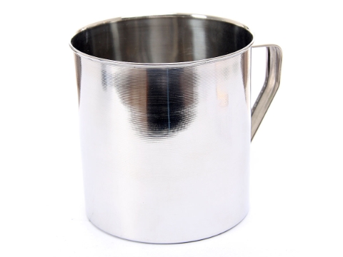 Stainless Steel Mug - 14 cm