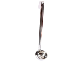 Stainless Steel Measuring 1 Piece Ladle  - 2 Oz.