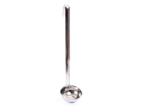 Stainless Steel Measuring 1 Piece Ladle  - 4 Oz.