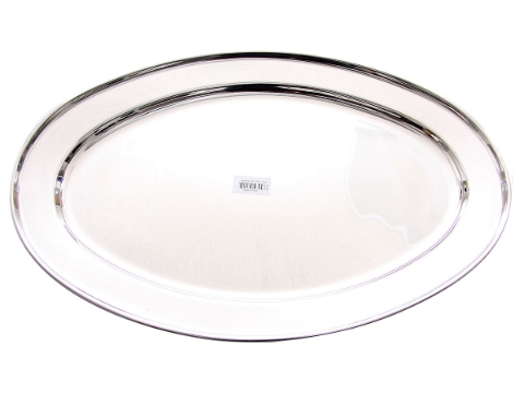Stainless Steel Oval Platter - 50 cm
