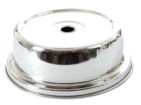 Stainless Steel Plate Cover - 8 inches