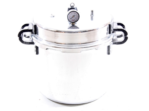 Aluminum Pressure Cooker - 35 Litres