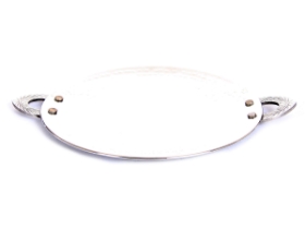 Stainless Steel Tawa Dish - Hammered  - 8  inches
