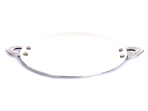 Stainless Steel Tawa Dish - Hammered - 8  inches