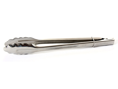 Stainless Steel Utility Coiled Spring Tong - 12 inches