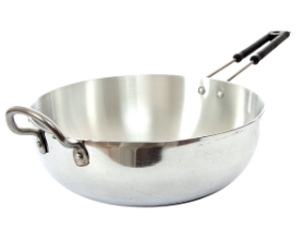 Aluminum Wok - 12 inches